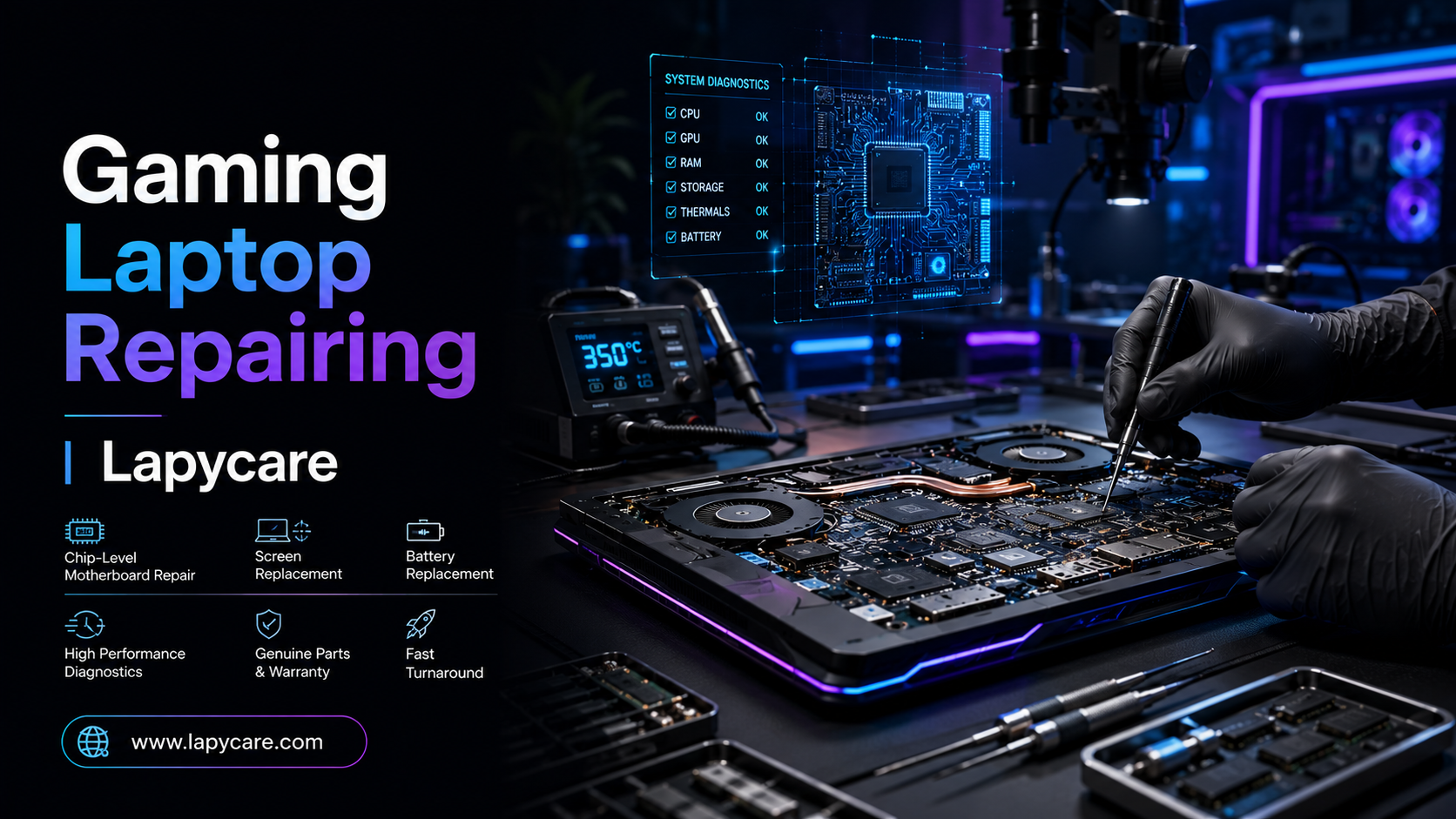 gaming laptop repair