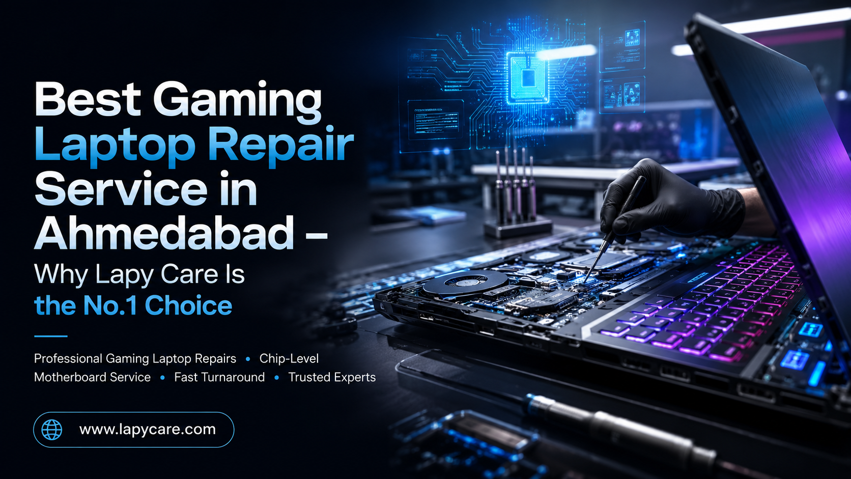 Gaming laptop repair service in Ahmedabad