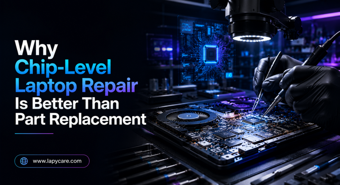 Why Chip-Level Laptop Repair Is Better Than Part Replacement