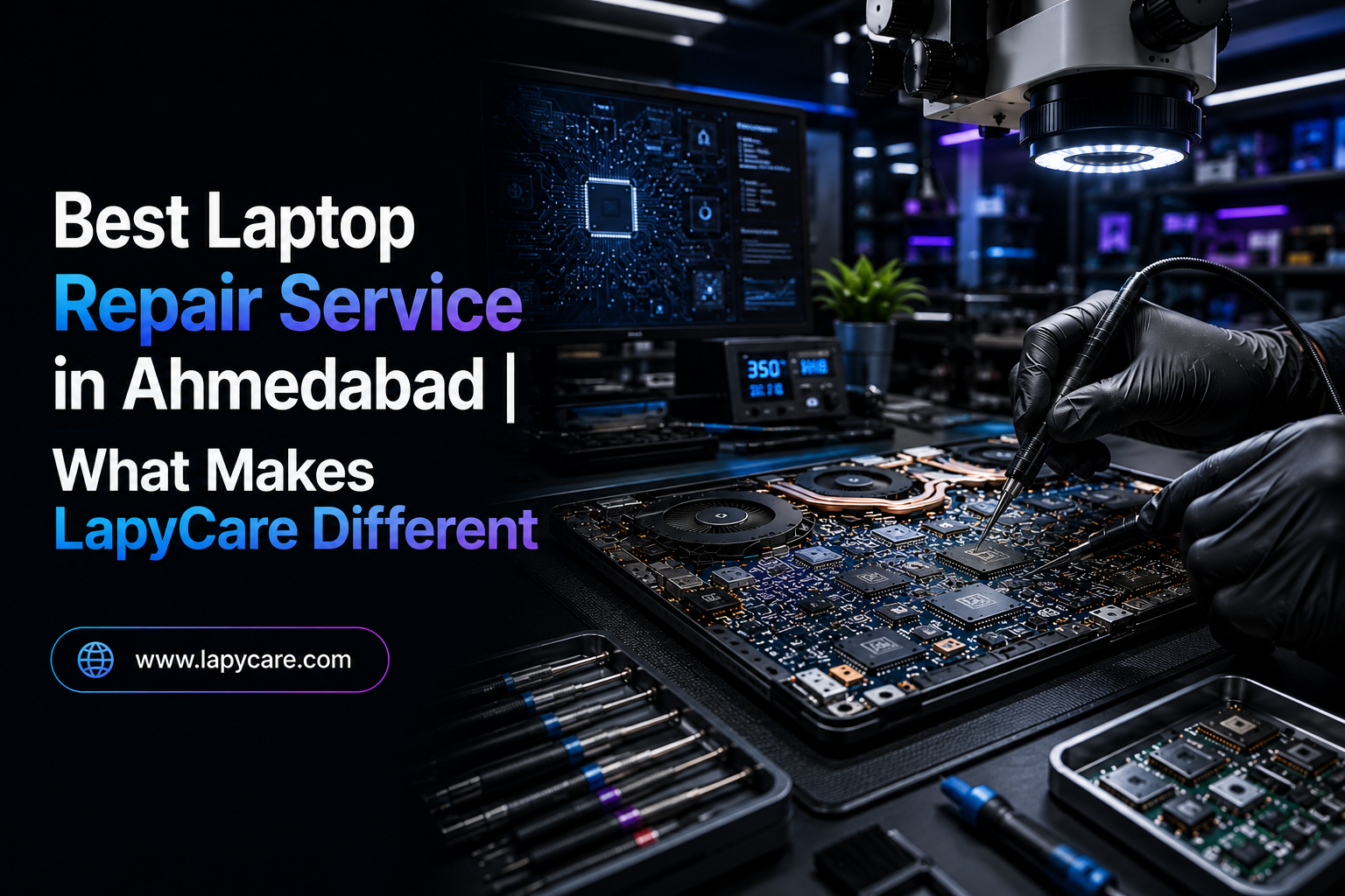 Best Laptop Repair Service in Ahmedabad What Makes LapyCare Different