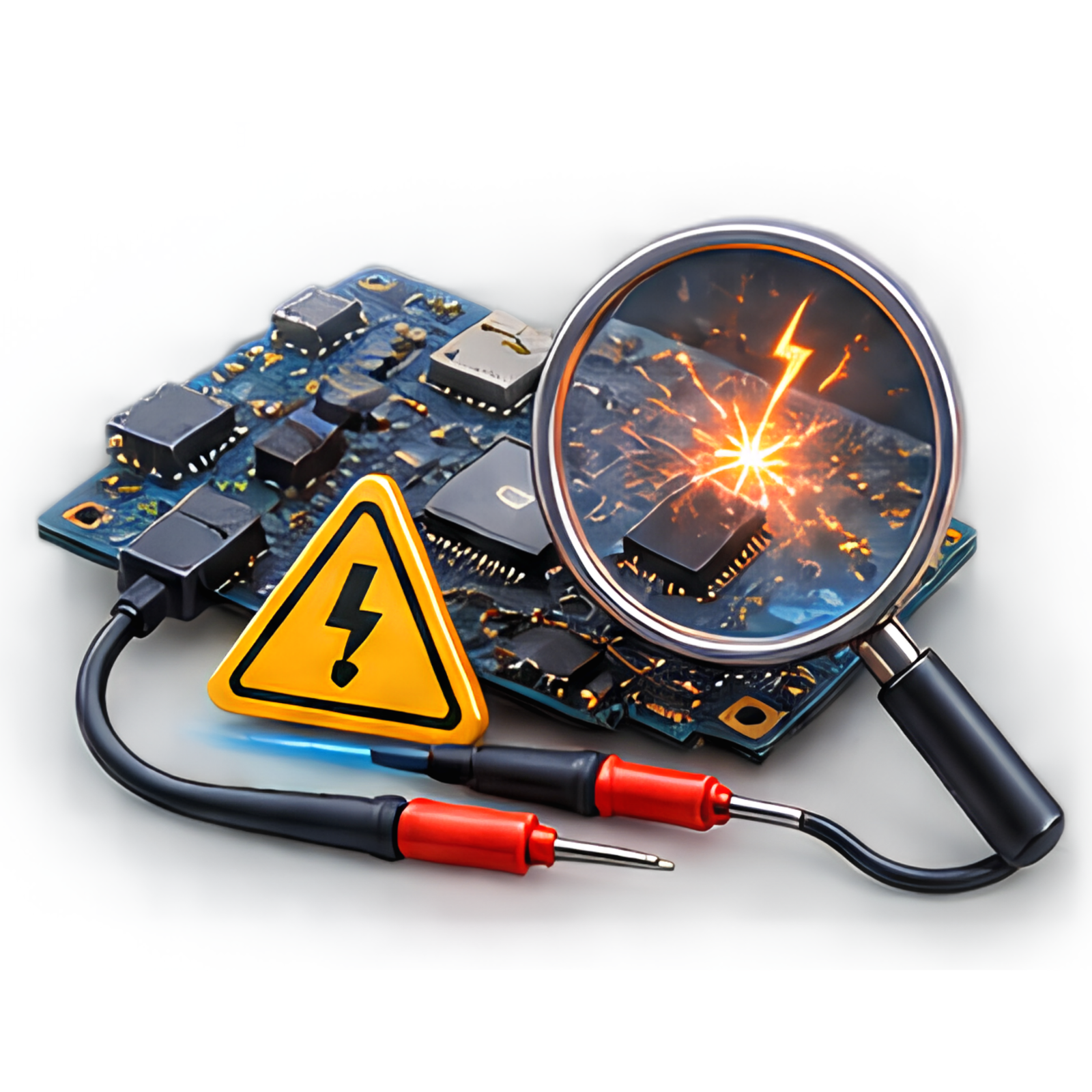 Short Circuit in Motherboard