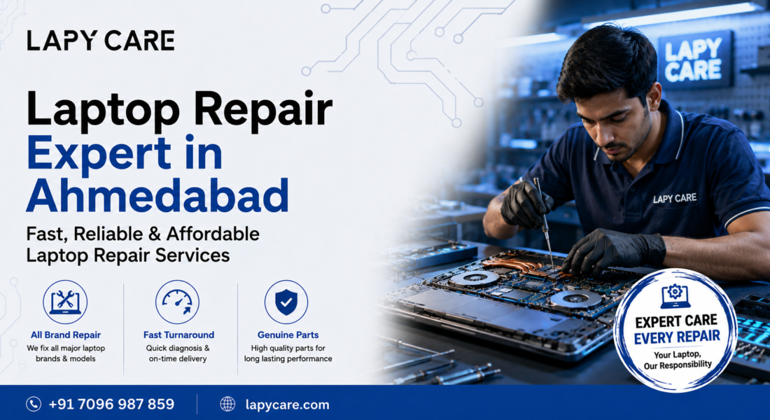 Laptop Repair Expert in Ahmedabad