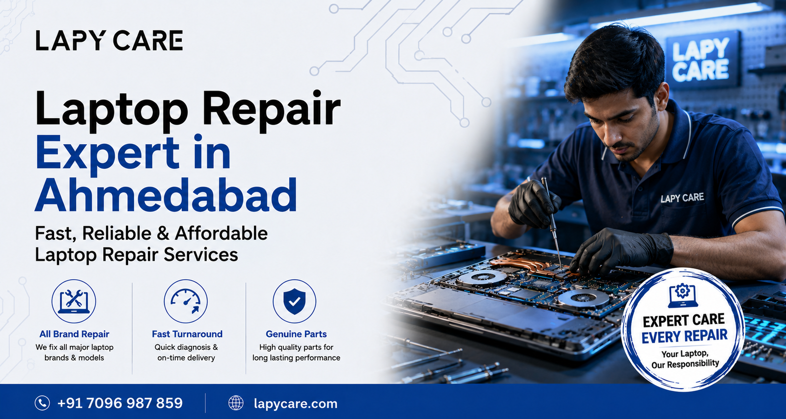 Laptop Repair Expert in Ahmedabad
